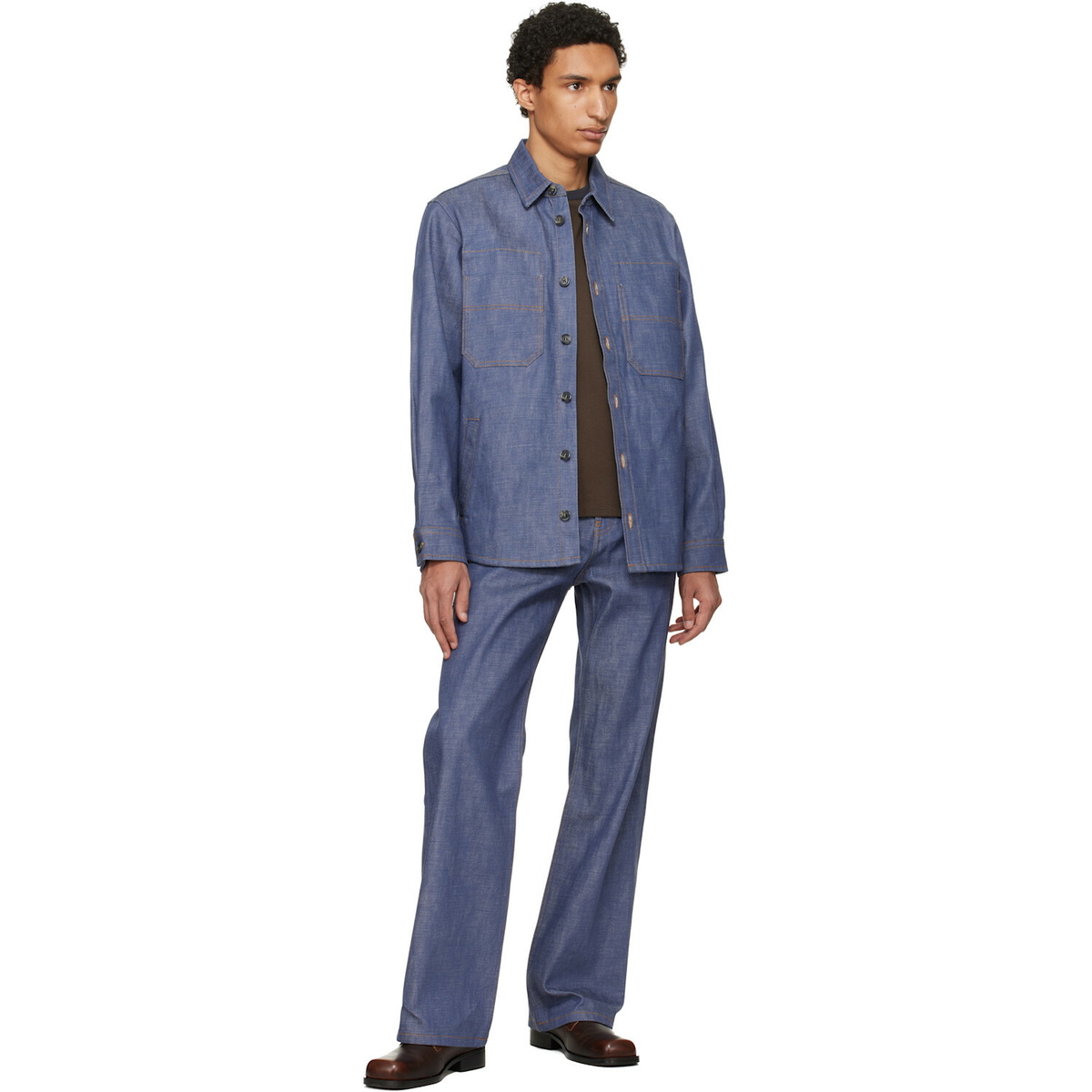 A.P.C. Blue Noah Denim Jacket