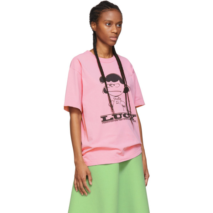 Marc Jacobs Pink Peanuts Edition Lucy T-Shirt Marc Jacobs