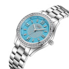 JBW Mondrian 34 Quartz Blue Dial Unisex Watch J6388E