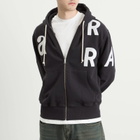 By Parra Men's Word Salad Zip Hoodie in Dark Navy