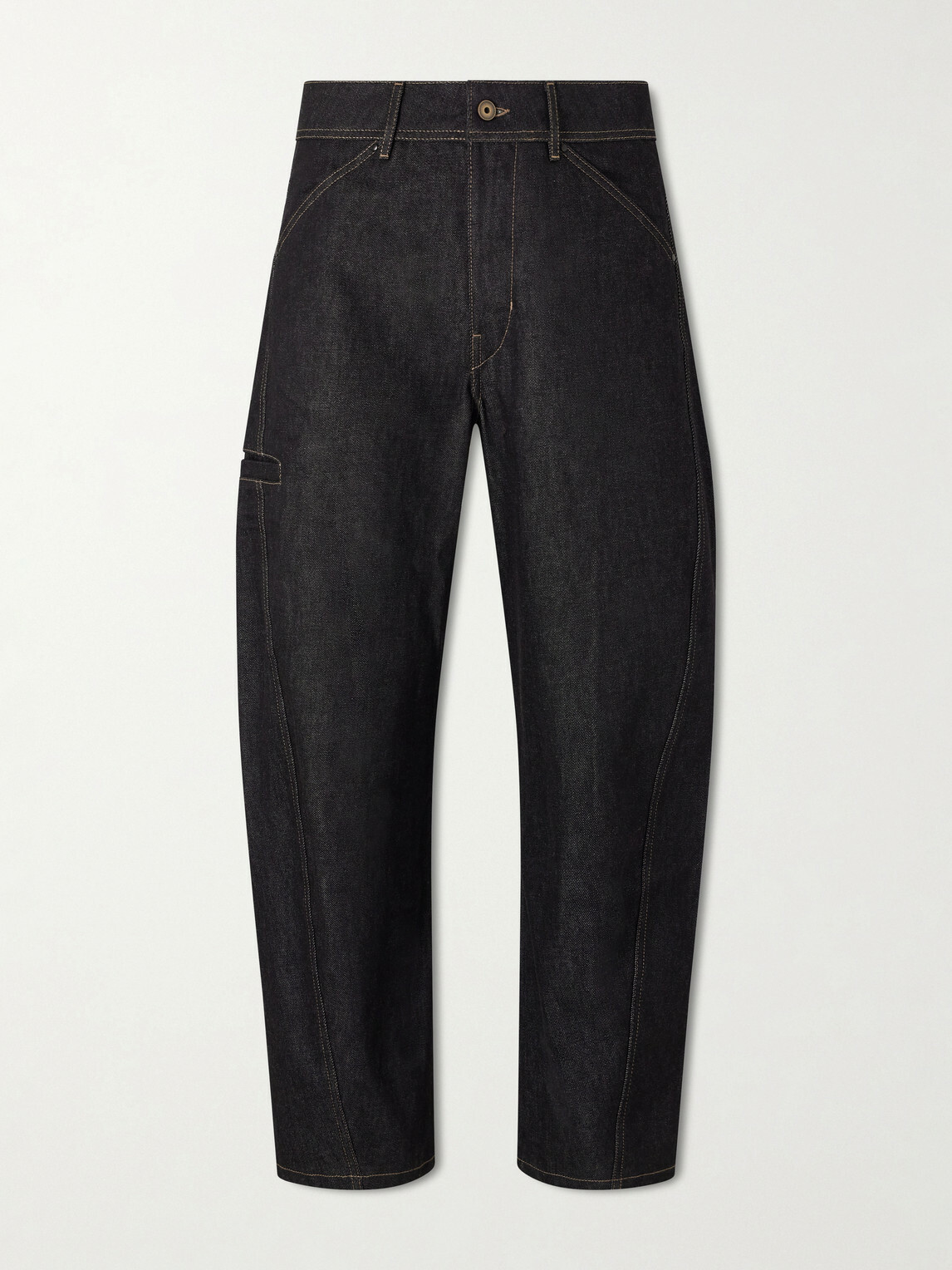 LEMAIRE - Twisted Barrel-Leg Organic Jeans - Blue