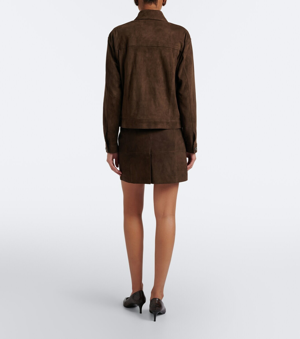 Vince Suede miniskirt