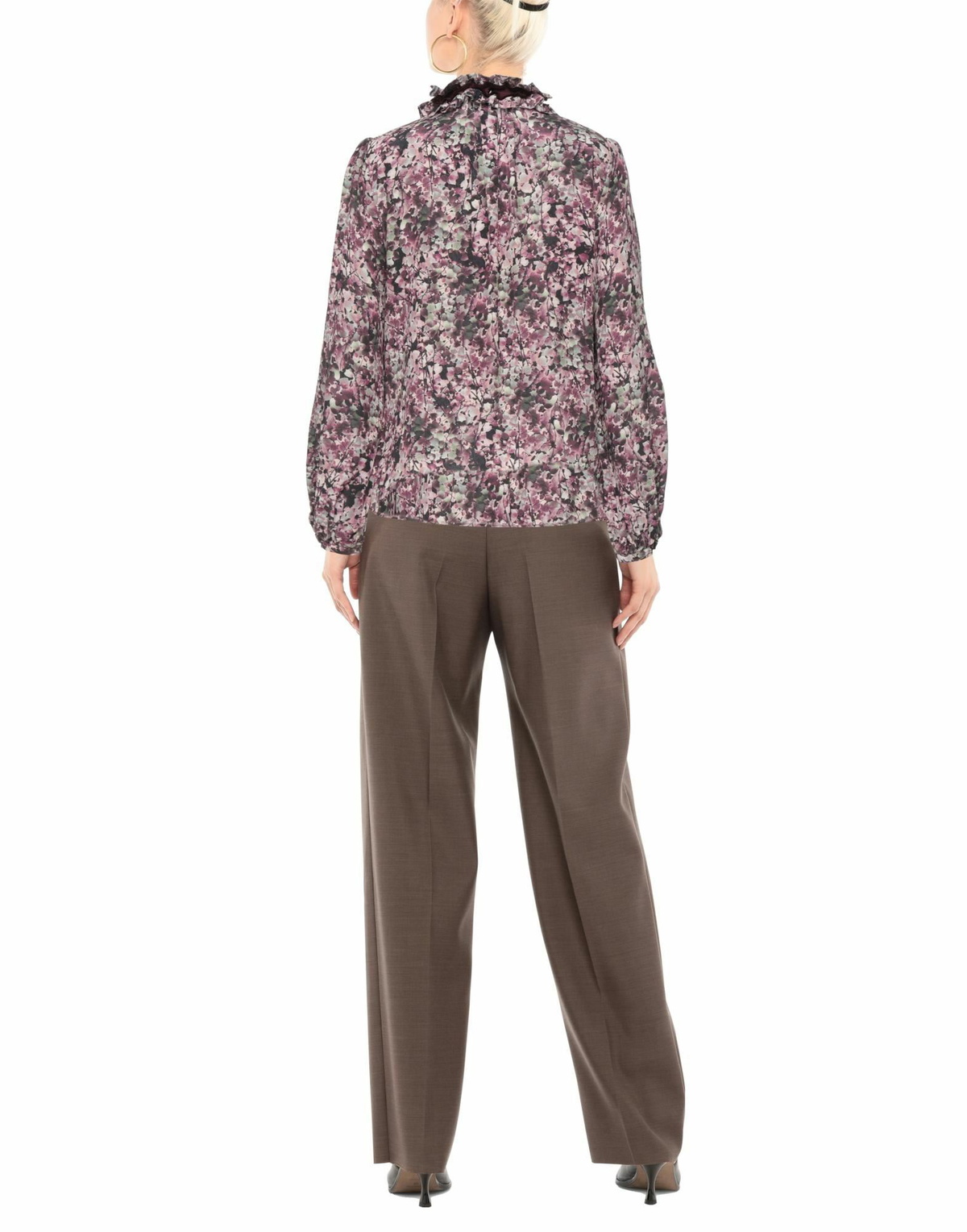High Womens Top in Purple