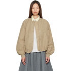 YMC Beige Basement Bomber Jacket