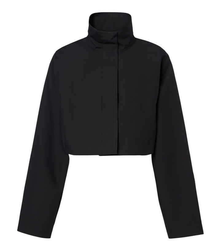 Photo: Alaïa Cropped cotton and silk jacket