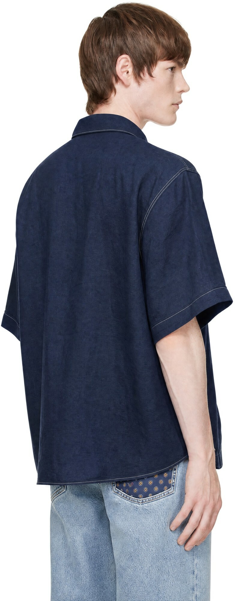 Givenchy Navy 'Givenchy 1952' Shirt