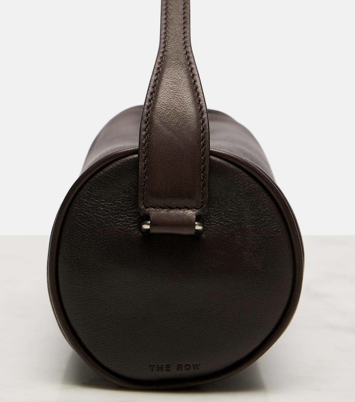 The Row Round '90s leather tote bag The Row