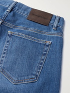 ERMENEGILDO ZEGNA - Stretch-Denim Jeans - Blue