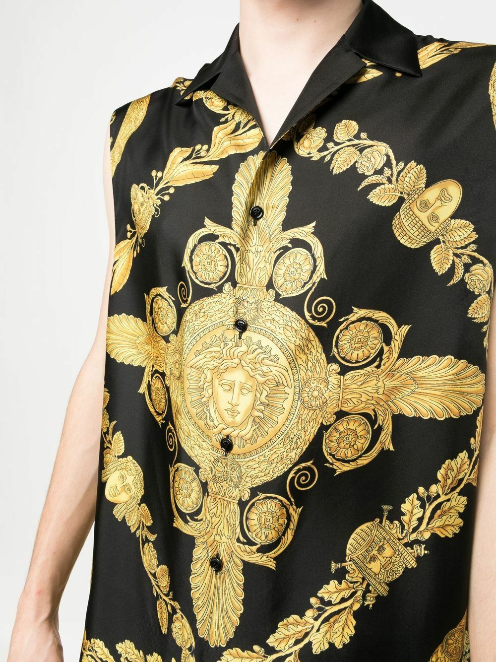 Versace Women's Silk Shirt Grey