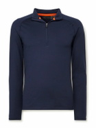 Kjus - Feel Stretch-Jersey Half-Zip Ski Mid-Layer - Blue