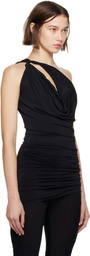 Rick Owens Lilies Black Porterville Aaliyah Tank Top