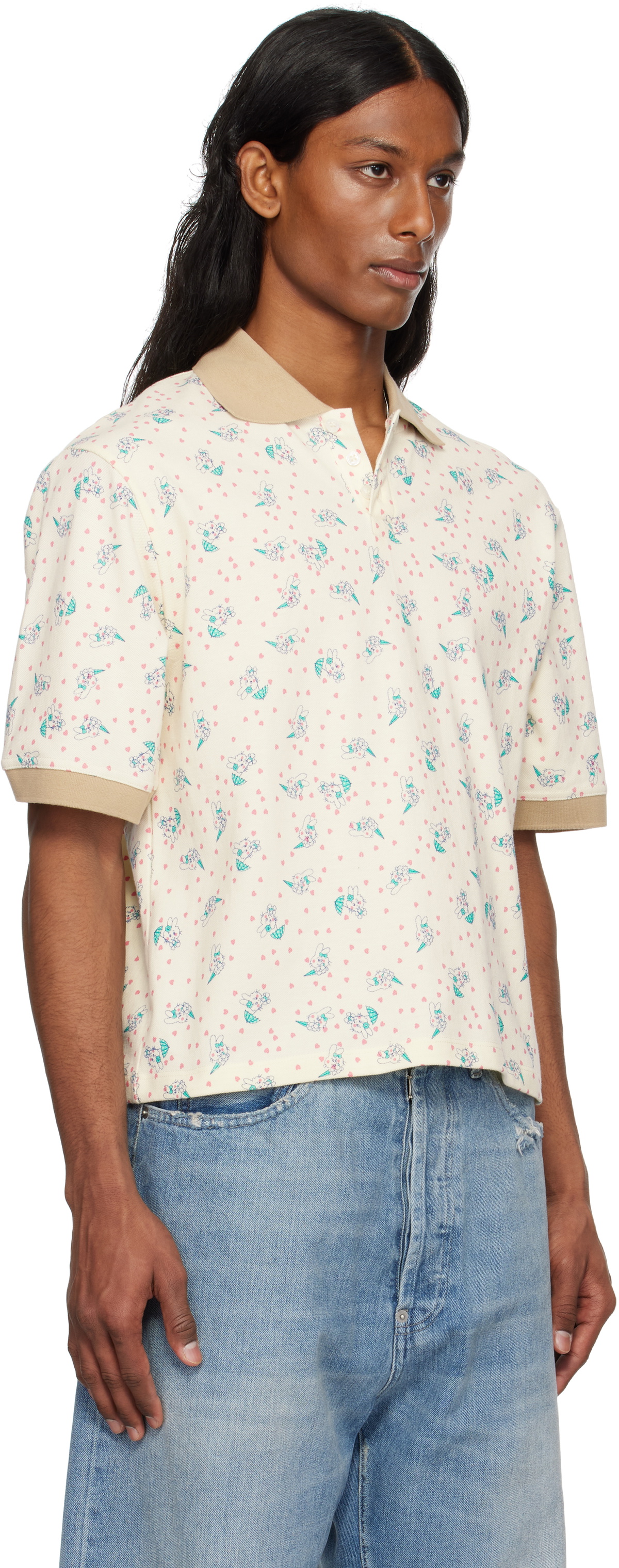 Ashley Williams Yellow Bunny Polo
