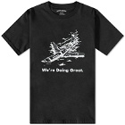 Fucking Awesome Men's We're Doing Great T-Shirt in Black