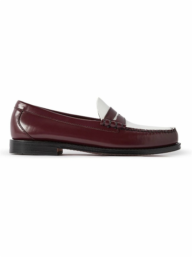 Photo: G.H. Bass & Co. - Leather Penny Loafers - Burgundy