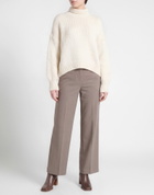Roberto Collina Womens Turtleneck in Off white