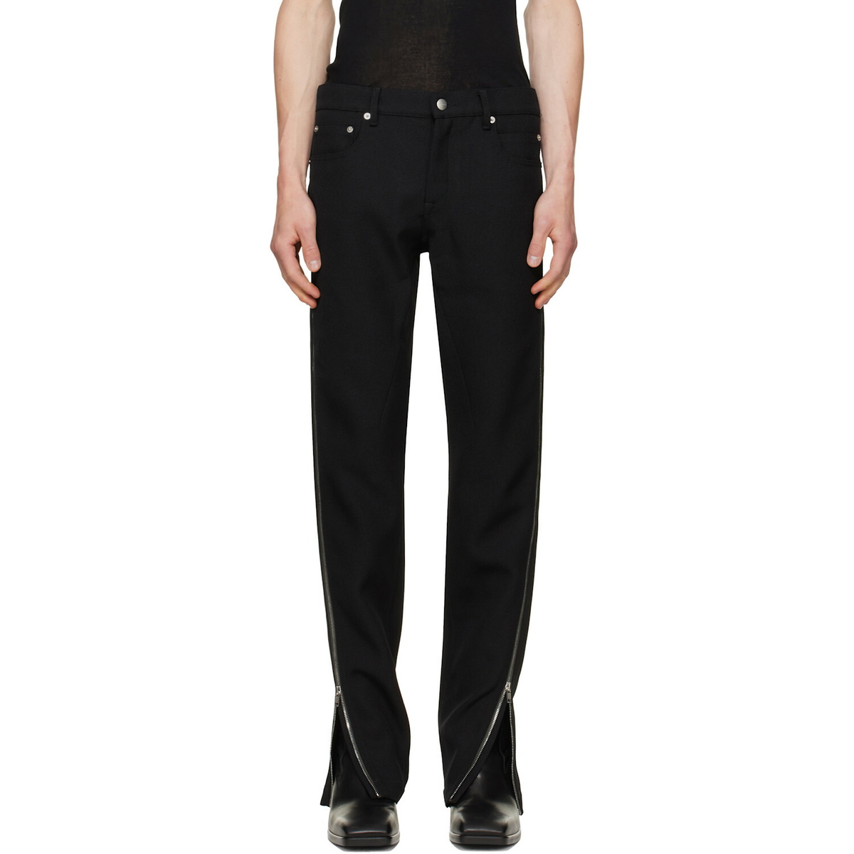 Rick Owens Black Tower Vega Jeans
