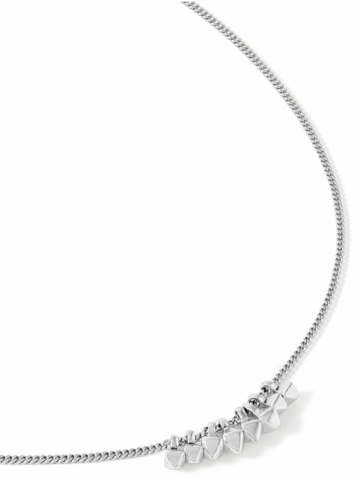 Photo: Marant - All Singing Silver-Tone Chain Necklace