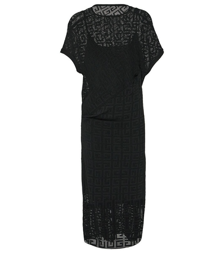Photo: Givenchy 4G jacquard midi dress