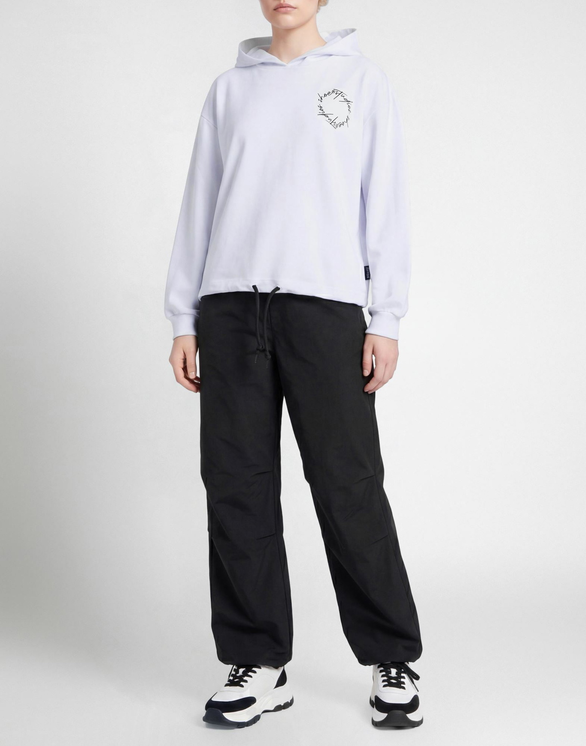 Shoe Womens Sweatshirt in White