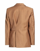 Maje Womens Blazer Camel