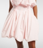 Magda Butrym Pleated cotton minidress