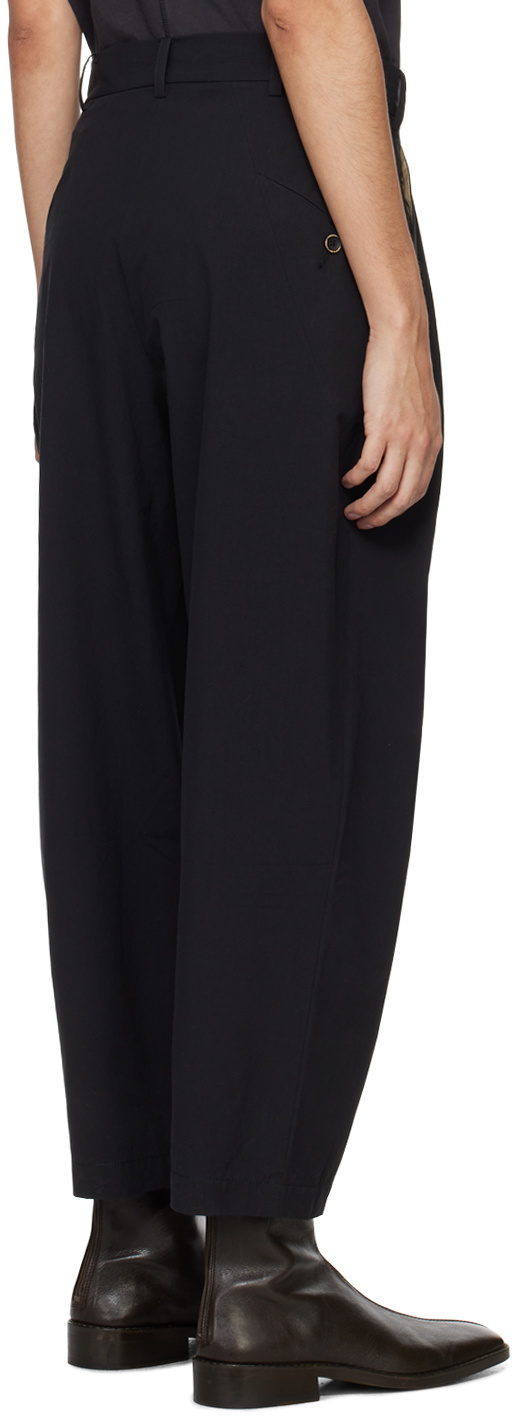 UMA WANG Black Peanut Trousers
