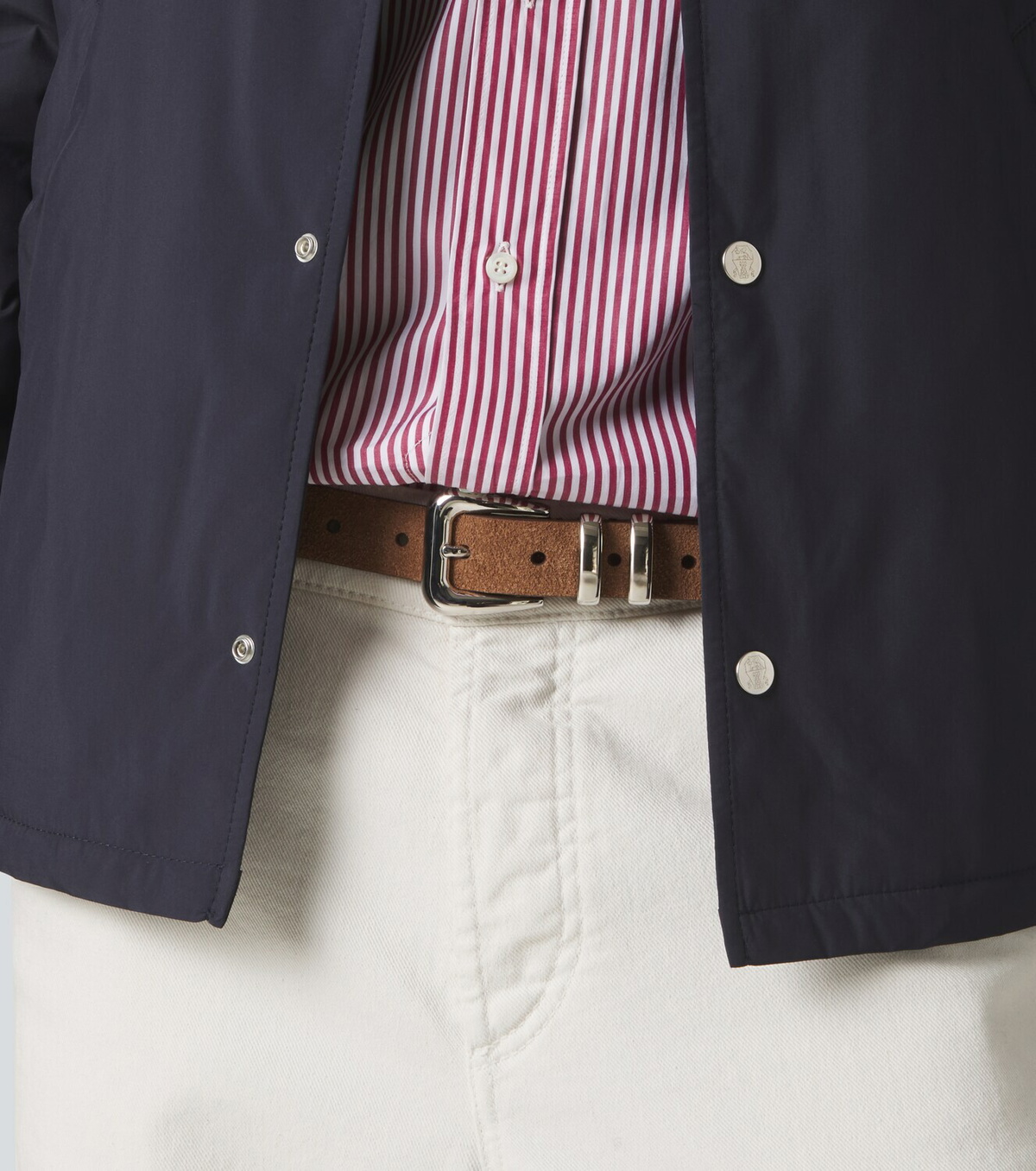Brunello Cucinelli Suede belt