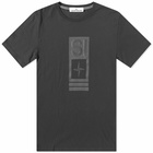 Stone Island Men's Abbreviation One Graphic T-Shirt in Black