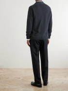 John Smedley - Rockford Shawl-Collar Recycled-Cashmere and Merino Wool-Blend Cardigan - Gray