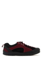 Keen Two-tone Suede And Fabric Jasper Rocks Sneakers