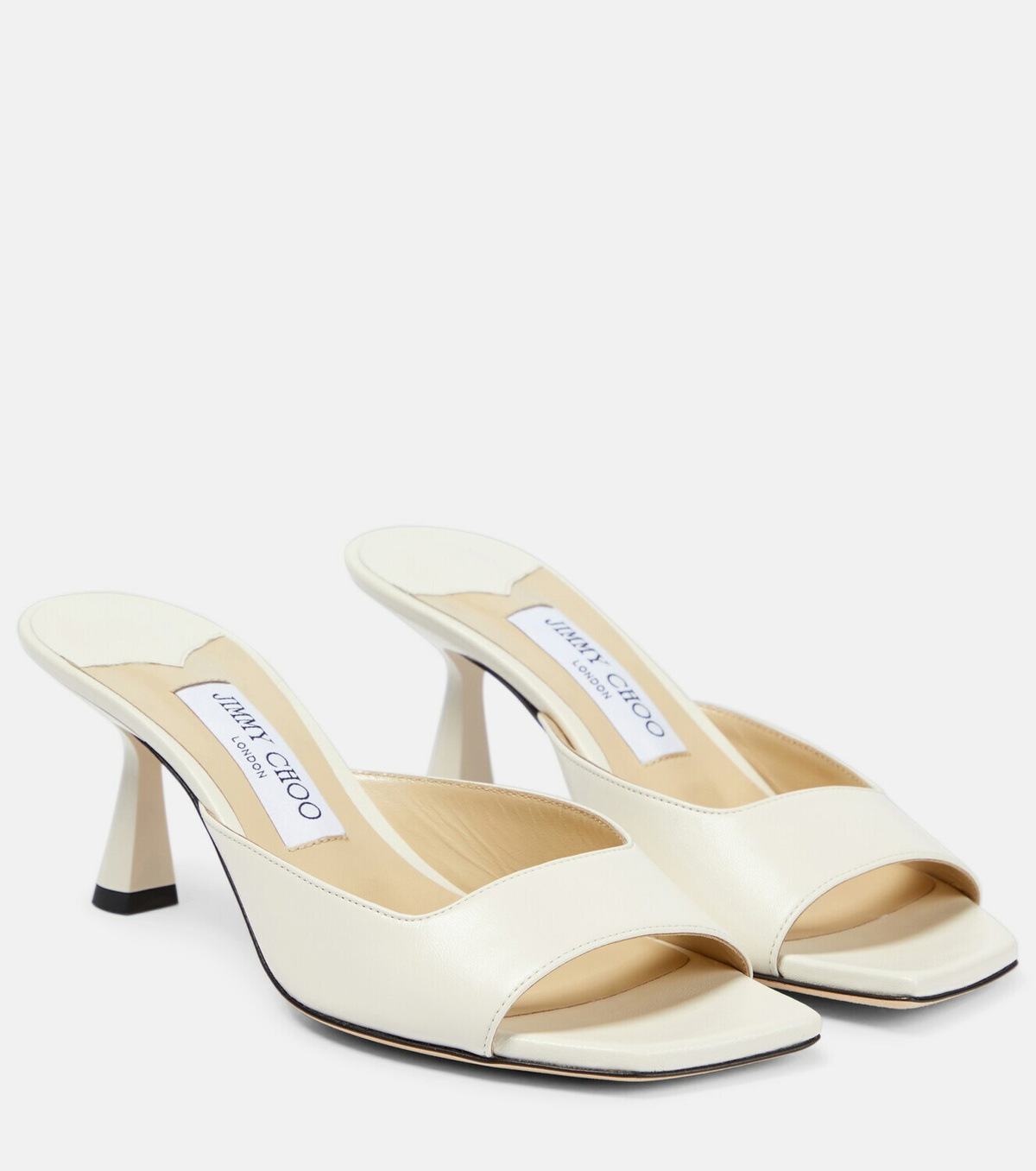 Jimmy Choo - Zania 65 leather mules Jimmy Choo