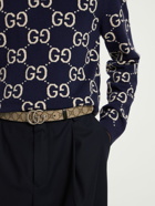 GUCCI - 3cm Reversible Logo Belt