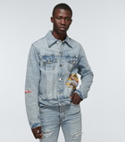 Amiri - Playboy denim trucker jacket