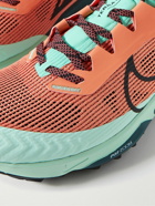 Nike Running - Air Zoom Terra Kiger 8 Rubber-Trimmed Mesh Trail Running Sneakers - Orange