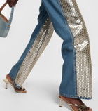 Giuseppe di Morabito High-rise embellished jeans