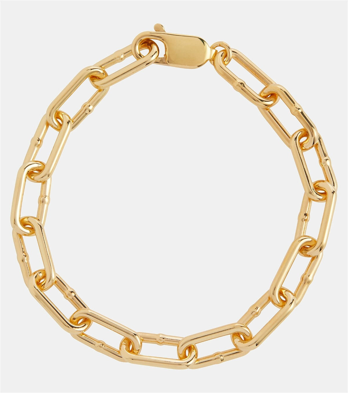 Bottega Veneta Twist Gold-Plated Bracelet - M