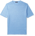 Thom Sweeney - Linen T-Shirt - Blue