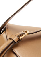 Toteme T-lock Leather top Handle bag - Camel - One Size