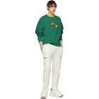 Kenzo Green Jumping Tiger Sweatshirt