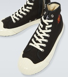 Kenzo Kenzoschool canvas high-top sneakers