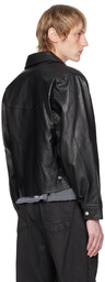 Enfants Riches Déprimés Black Signature Western Leather Jacket