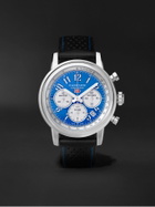 CHOPARD - Mille Miglia Classic Racing Chronograph Automatic 42mm Stainless Steel and Perforated Leather Watch, Ref. No. 168589-3010