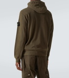 Stone Island Compass cotton zip-up hoodie