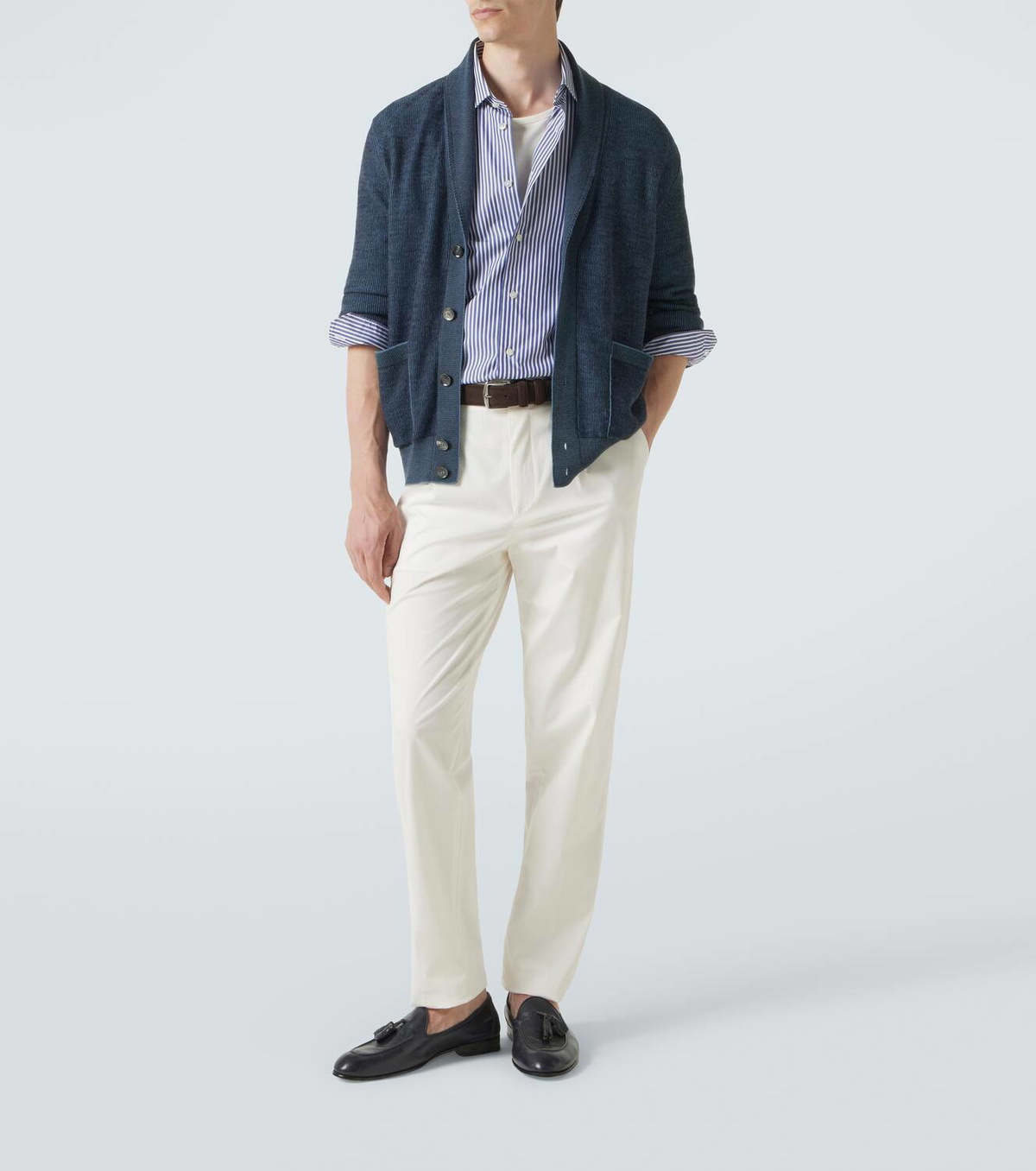 Brioni Cashmere and wool cardigan