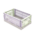 HAY Small Recycled Mix Colour Crate in Lavender