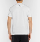 Fendi - Logo-Print Cotton-Jersey T-Shirt - White