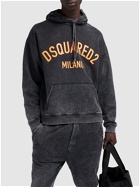 DSQUARED2 - Logo Printed Cotton Hoodie