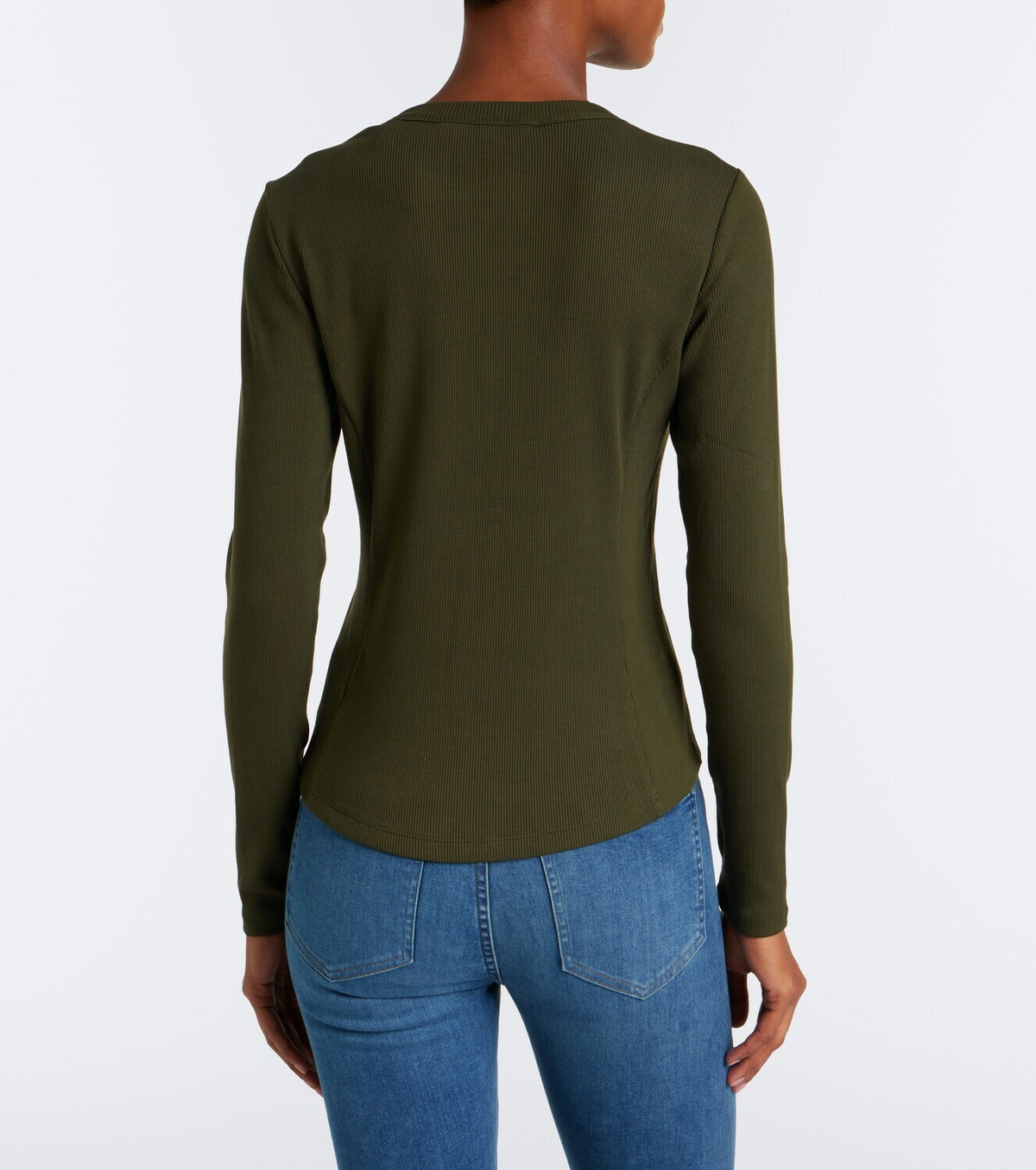 Veronica Beard Cordis ribbed-knit cotton-blend cardigan