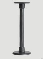 Officina Low Candlestick in Black
