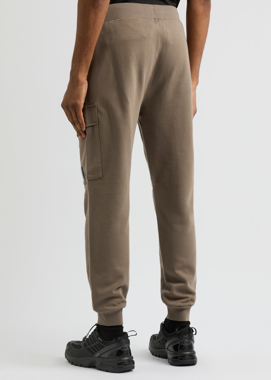 C.P. Company Lens Cotton Sweatpants Taupe
